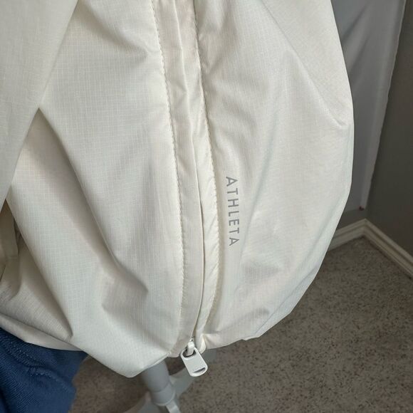 Athleta Sightseer Lace Cream Jacket size L - Picture 9 of 14